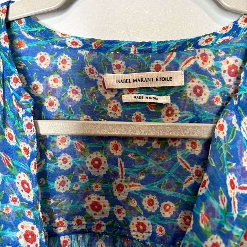 Isabel Marant Etoile Floral Silk Dress - Picture 6 of 9